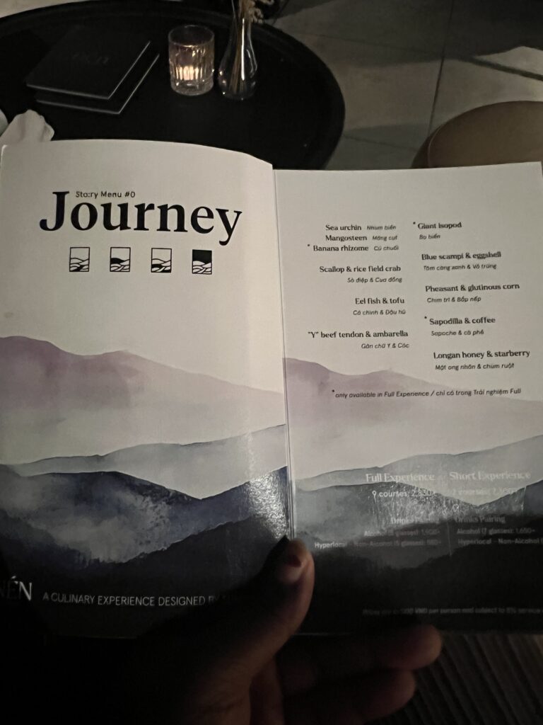 Nén Danang : Story Menu